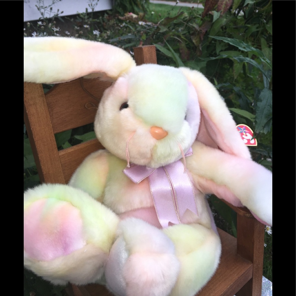 Vintage Hippie Bunny Ty Brandy Buddy 1998